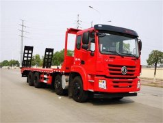 东风原厂四桥平板运输车（挖机板）锦程版